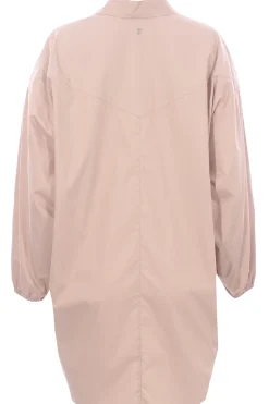 Abito camicia in cotone con ricami