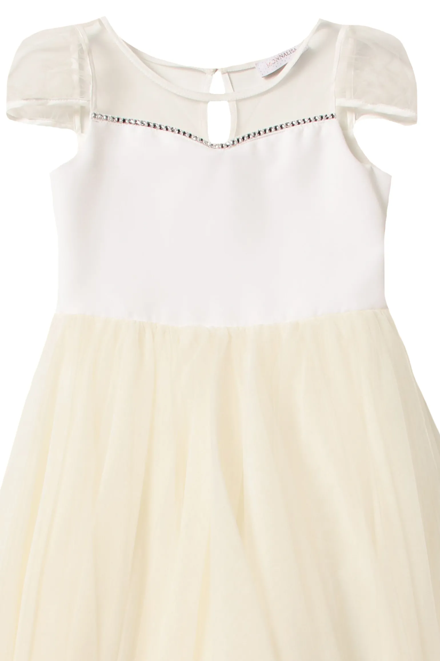 Abito con tulle cuore