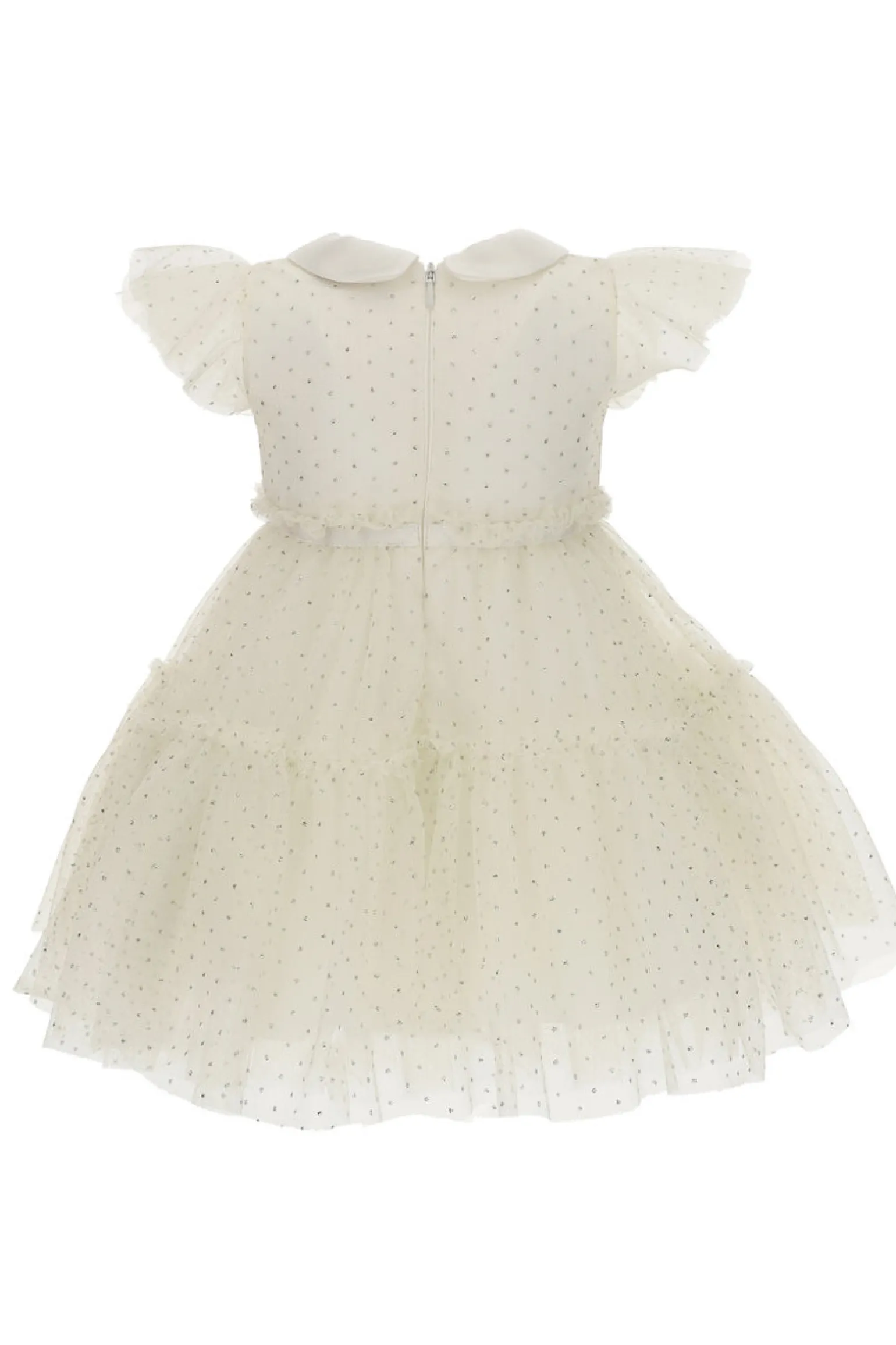 Abito con tulle e glitter