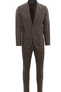 Abito decostruito in cotone stretch