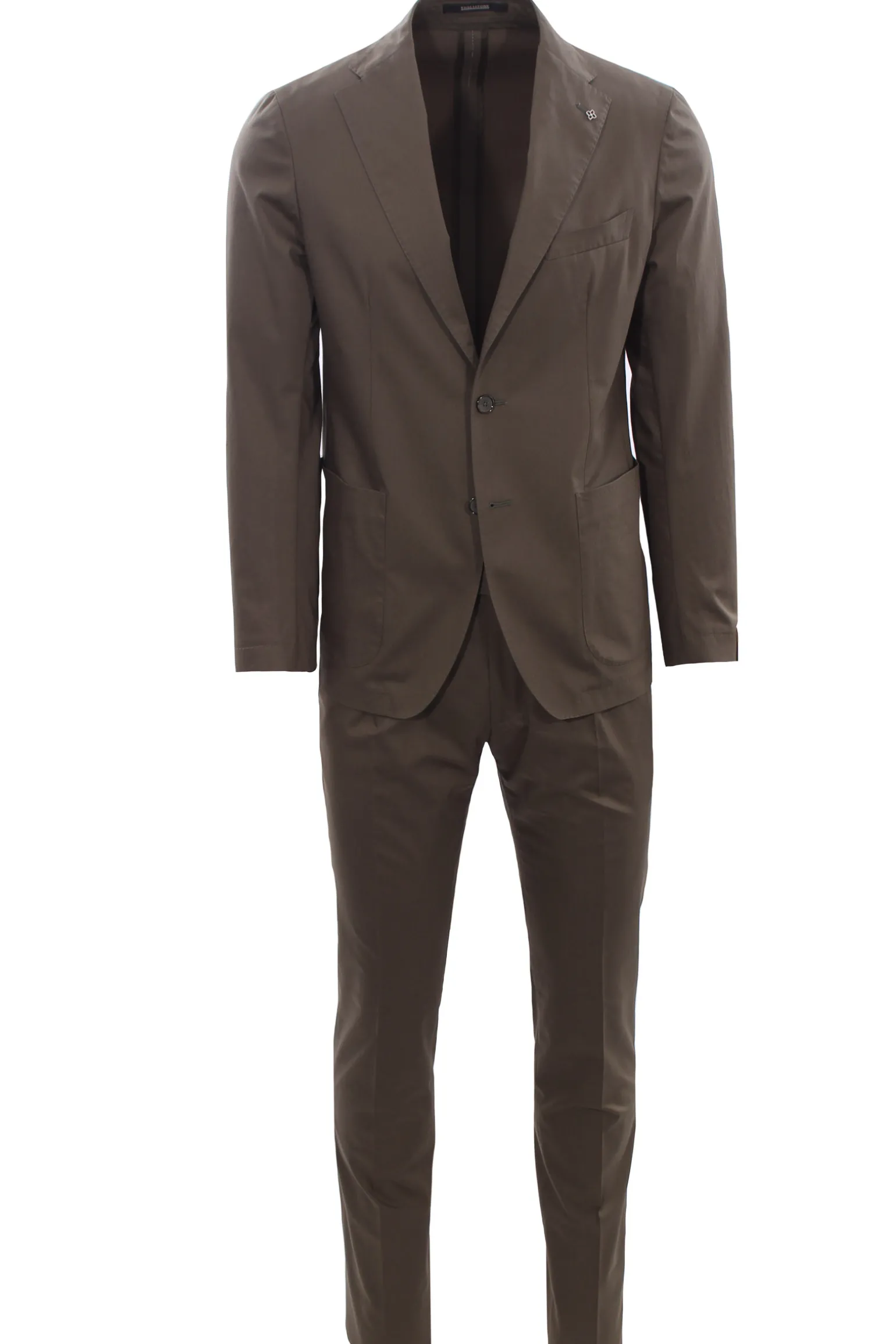 Abito decostruito in cotone stretch