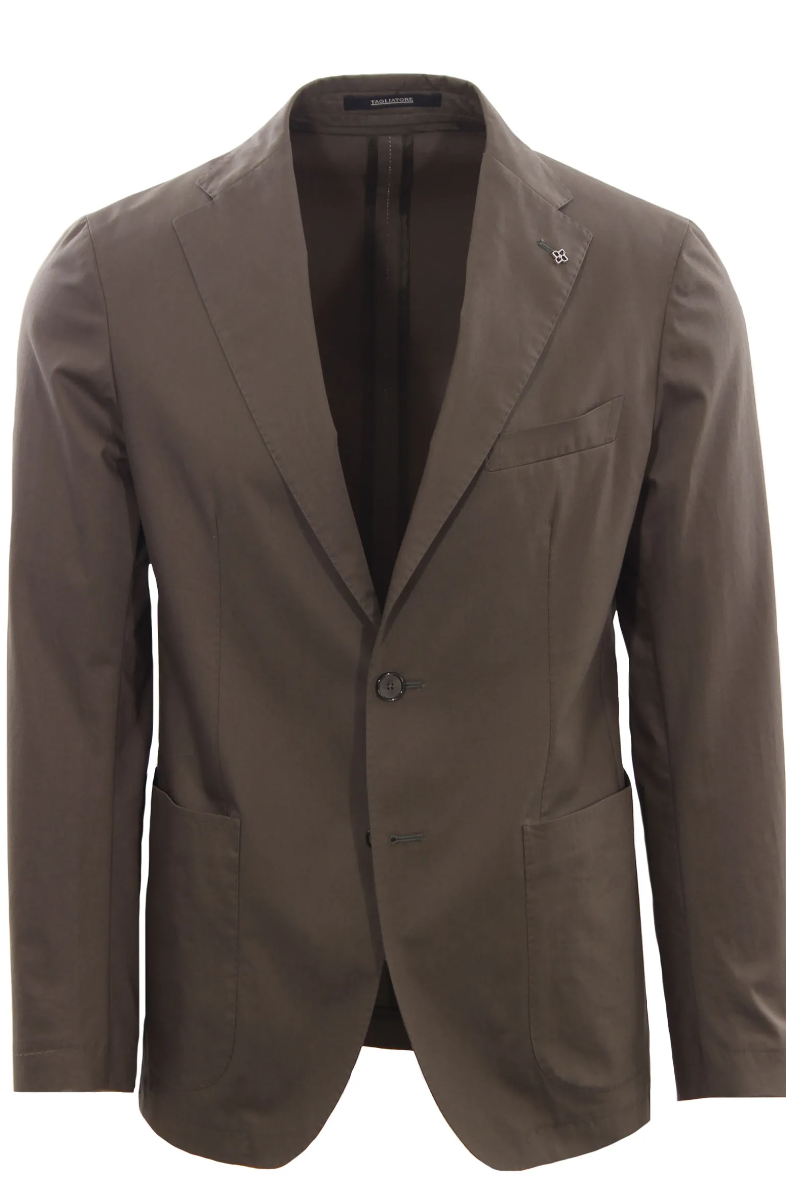 Abito decostruito in cotone stretch