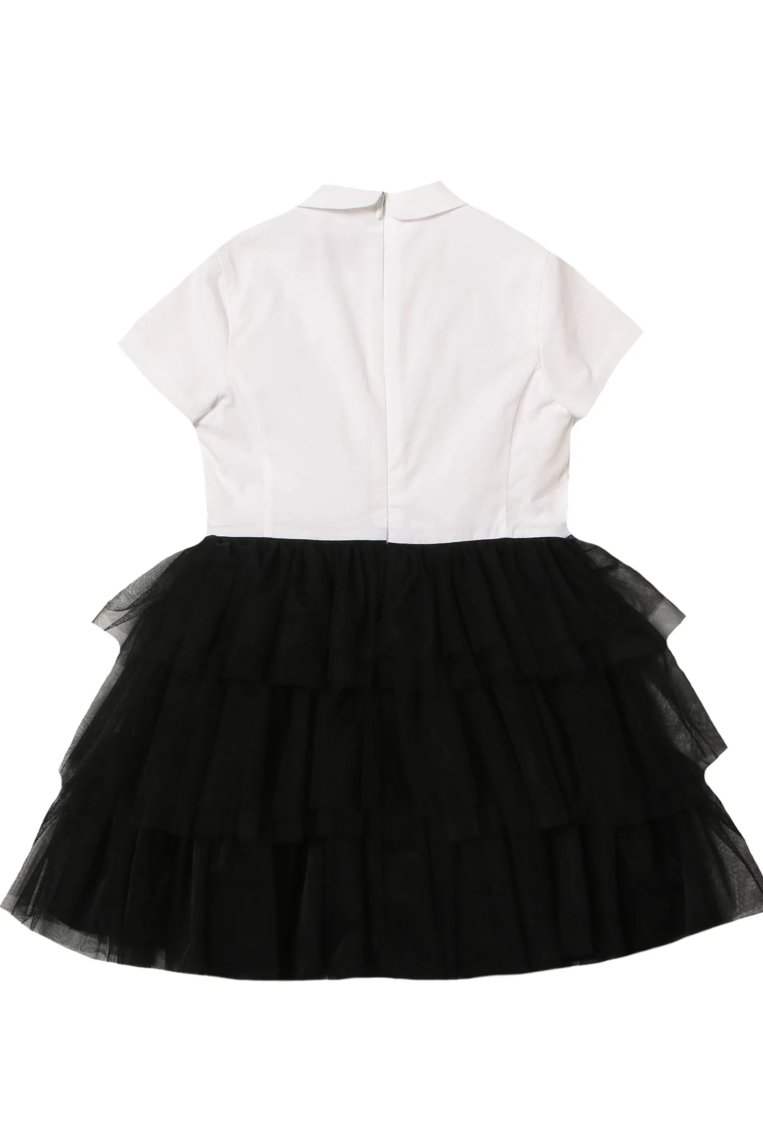 Abito in tulle con balze