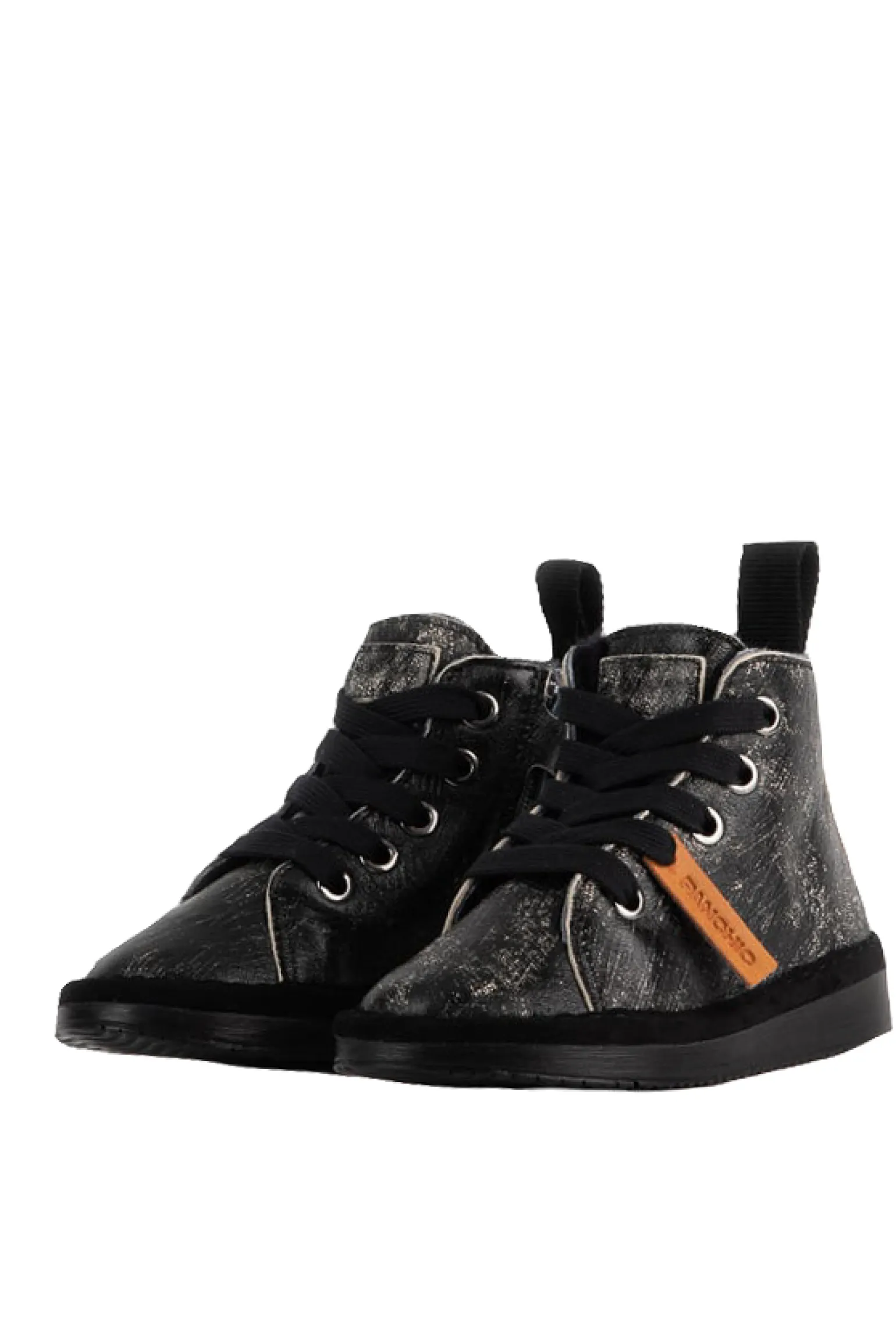 Ankle boot foil scrub