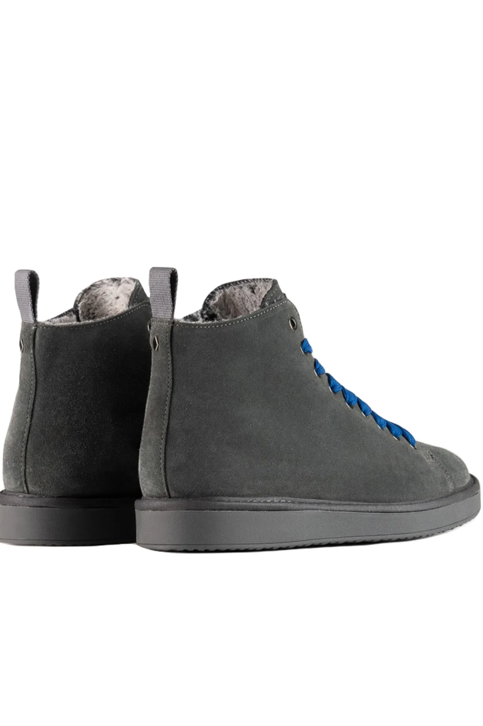 ankle boot suede faux four lining