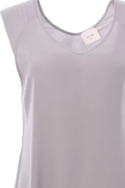 Blusa georgette collo a v