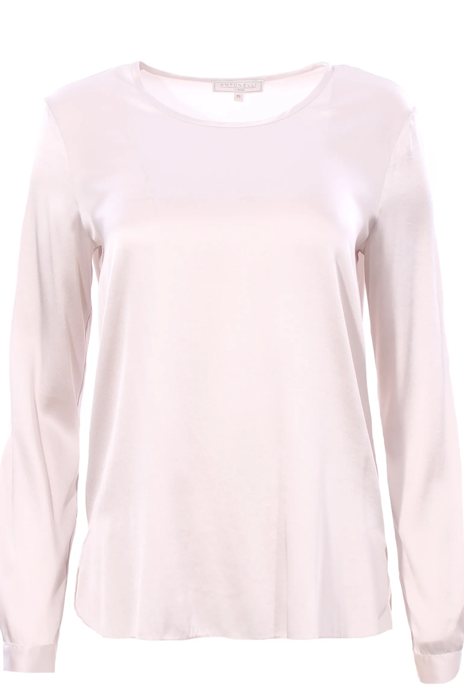 Blusa in raso stretch