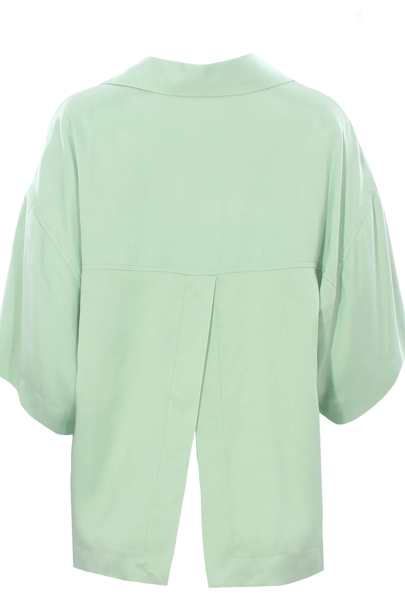 Blusa polo in viscosa