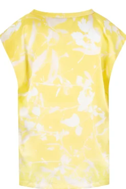 Blusa stampa tilia in seta