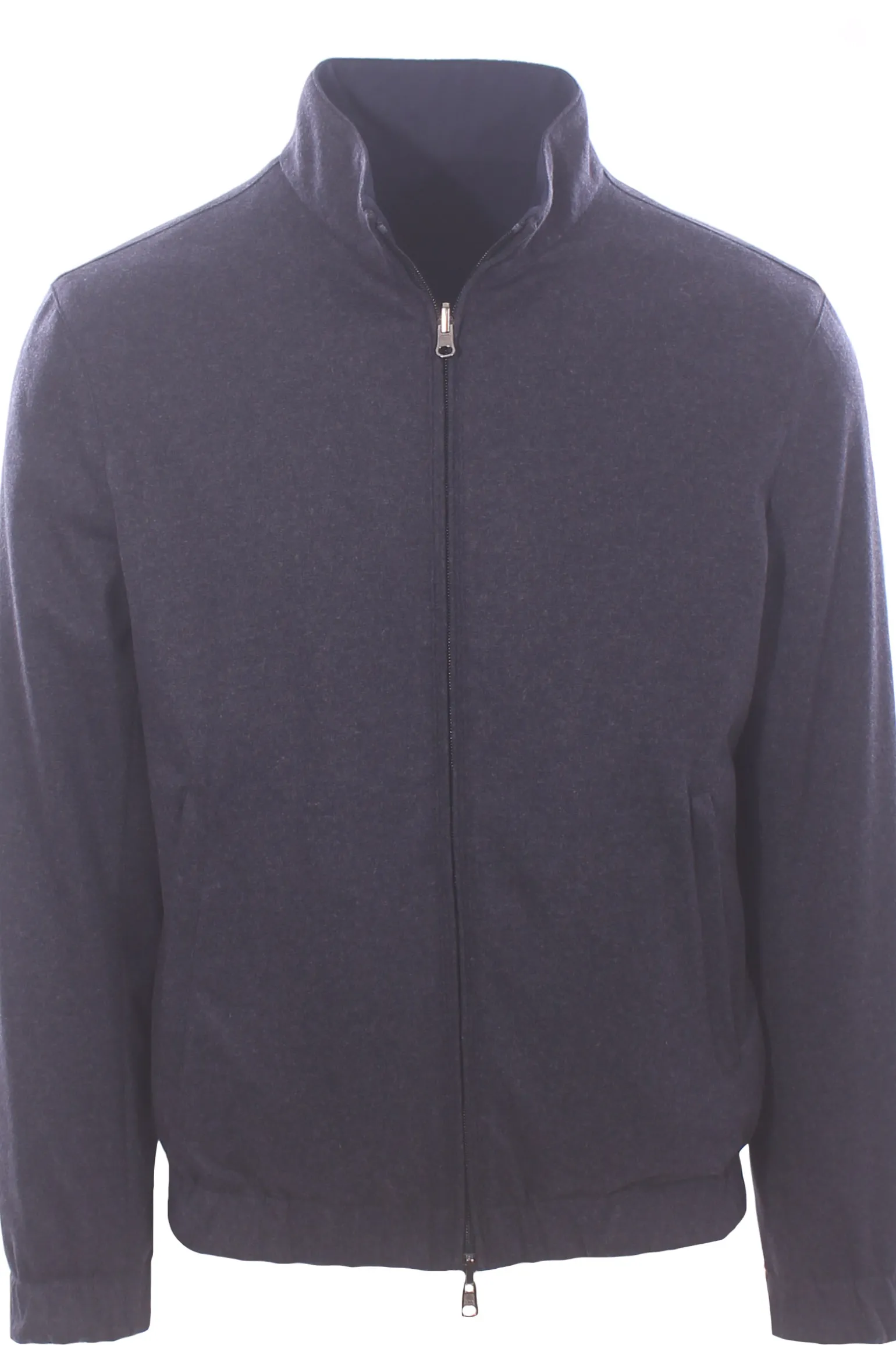 bomber reversibile in tecno cashmere e nylon