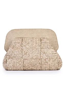 Borsa a mano in rafia