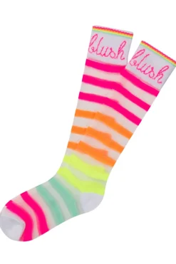 Calza multicolor in tulle