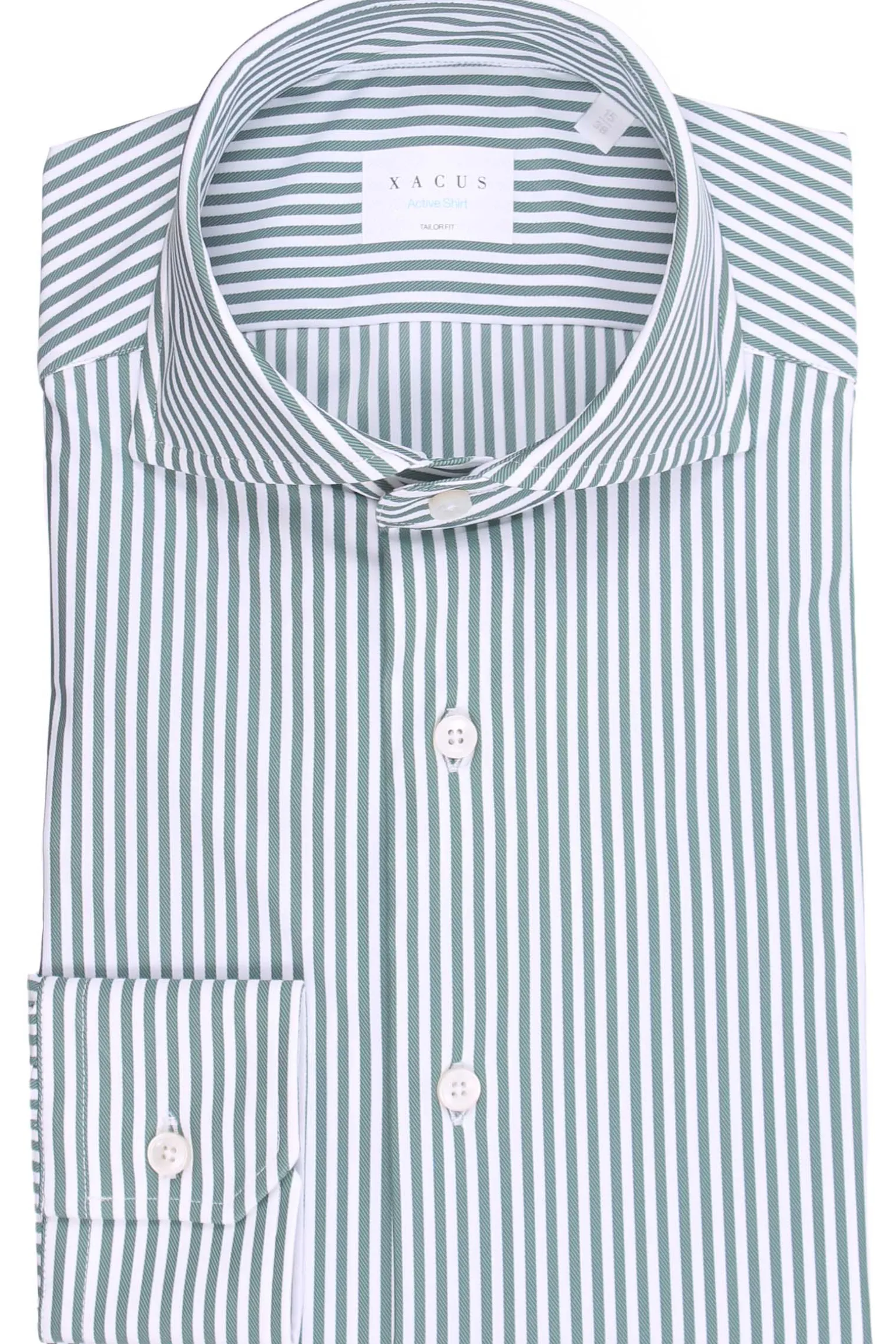camicia active a righe in jersey tecnico