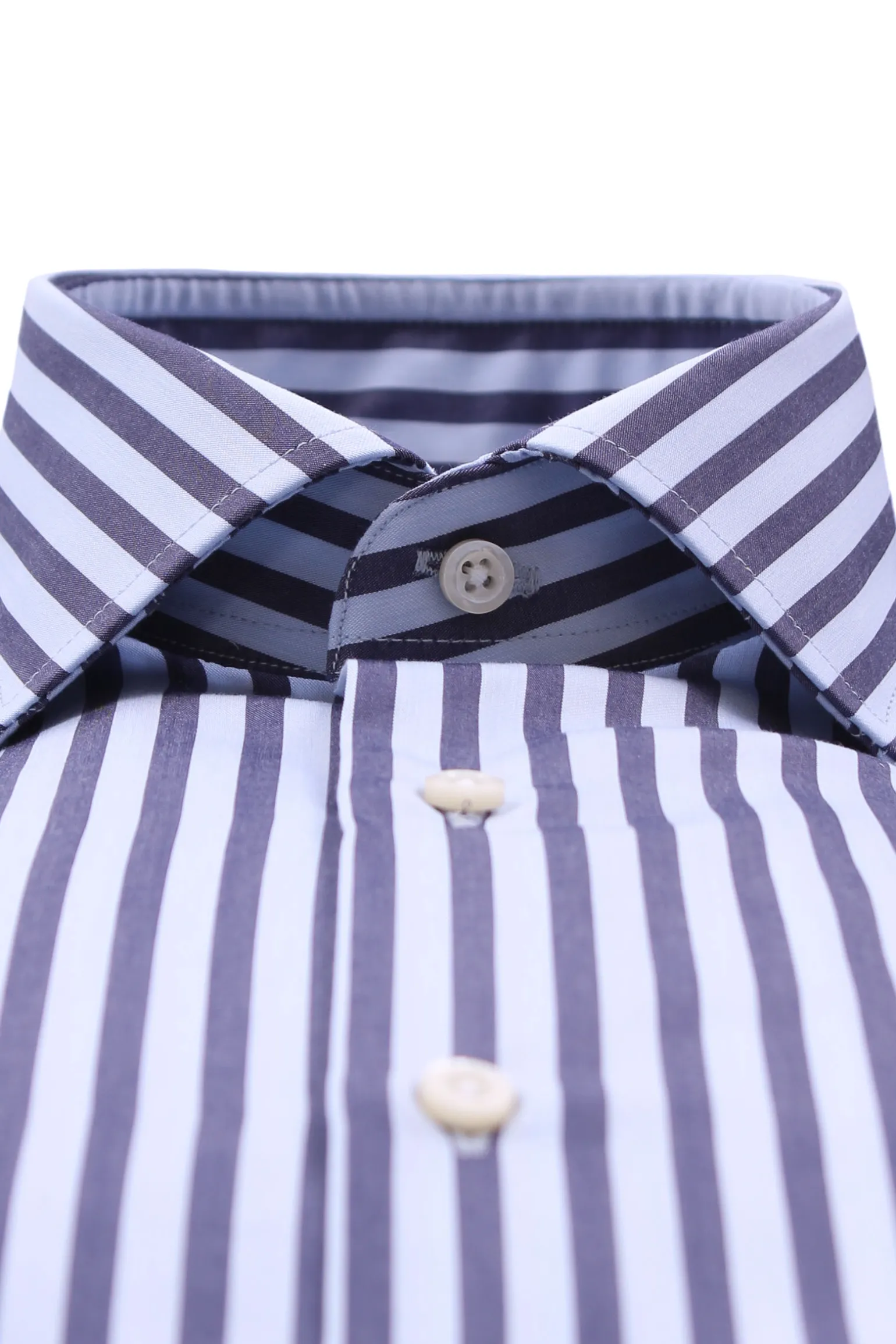 Camicia a righe in cotone