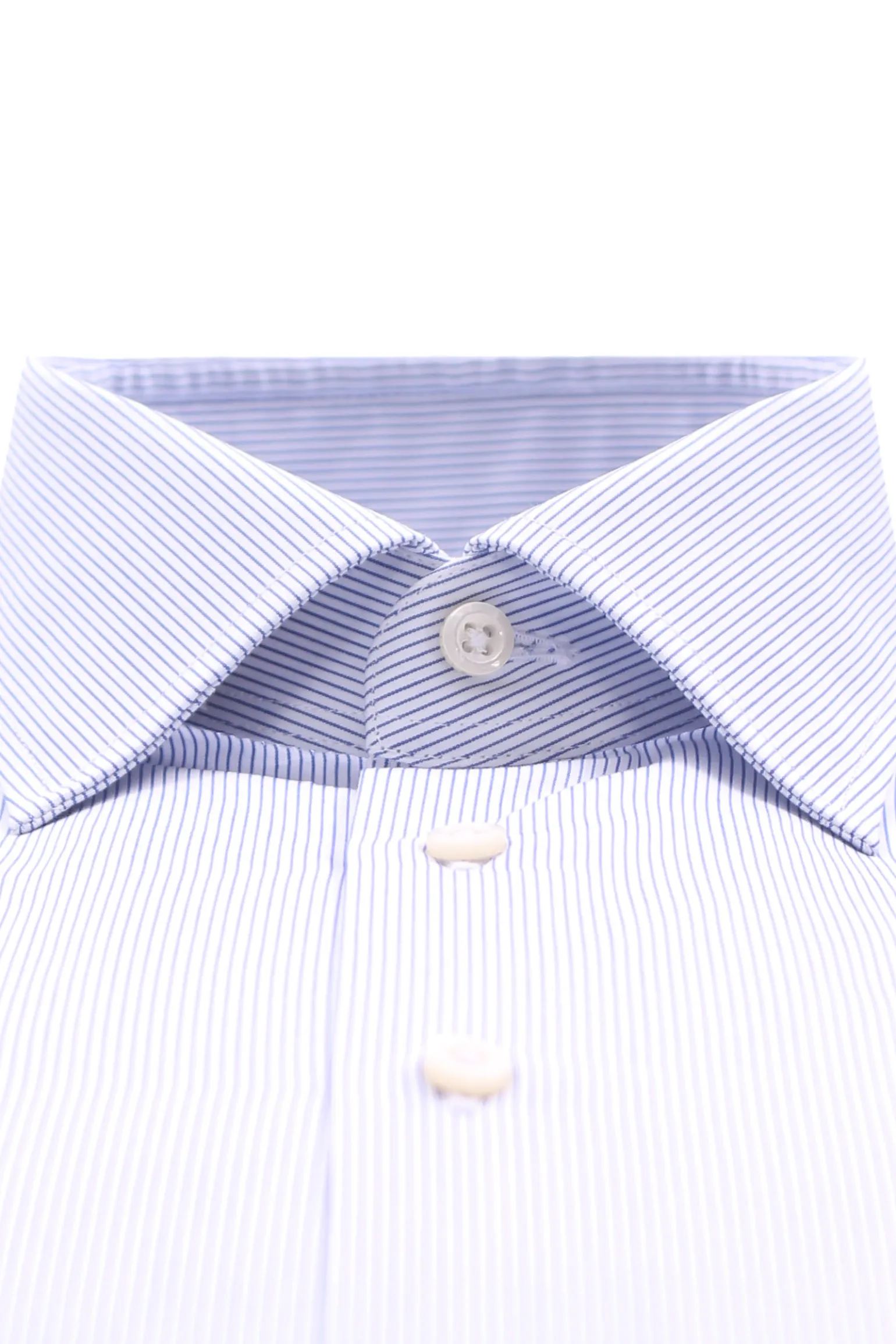 camicia a righe in cotone