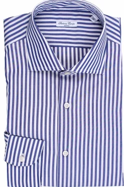 Camicia bastoncino largo in cotone