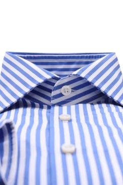 Camicia bastoncino largo in cotone