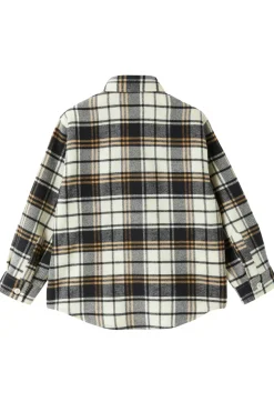 camicia check in flanella