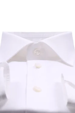 camicia comfort in twill di cotone