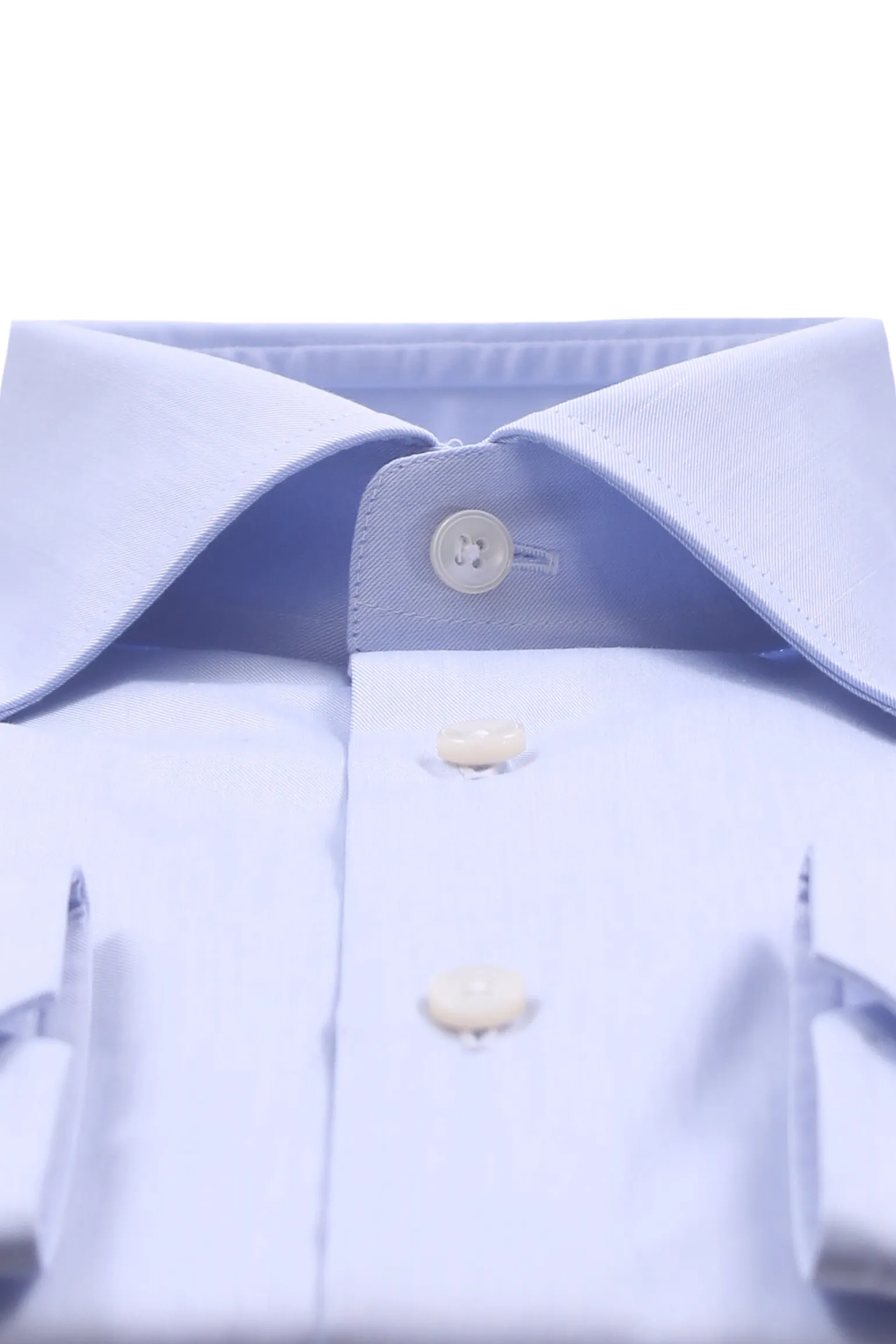 camicia comfort in twill di cotone