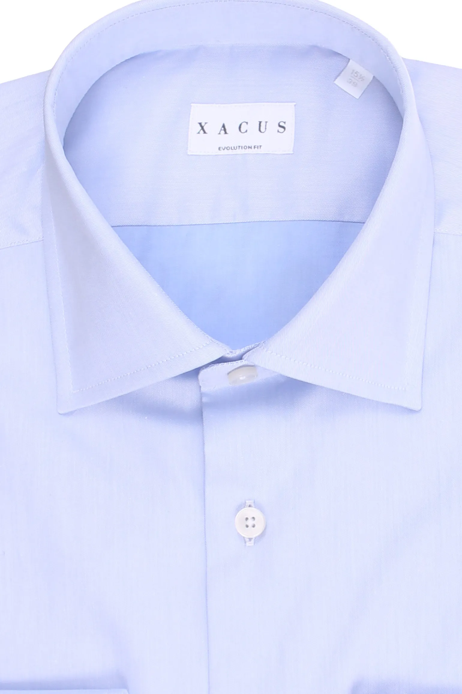 camicia comfort in twill di cotone