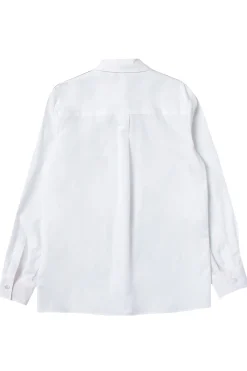 Camicia con bande in contrasto
