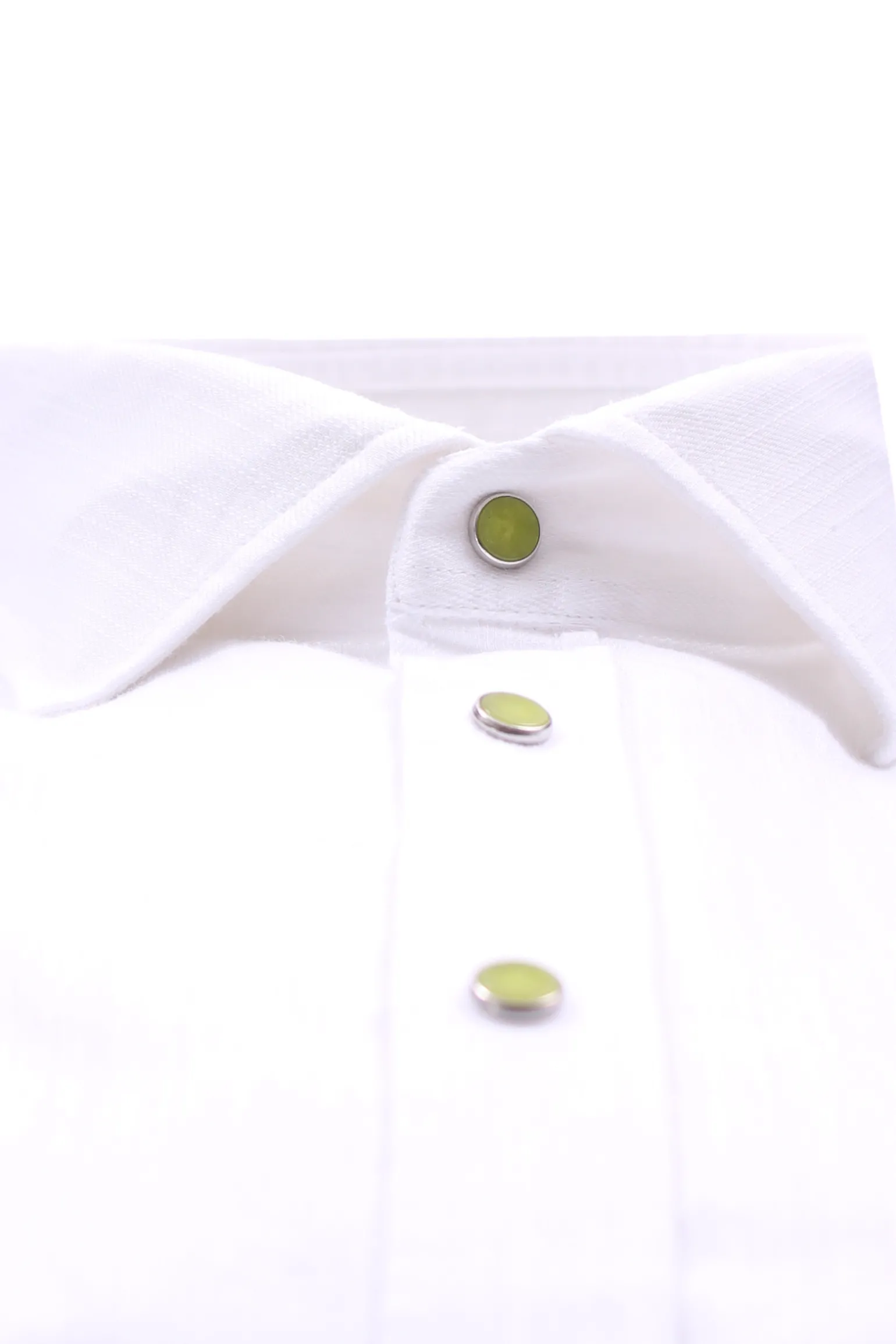 Camicia con bottoni a contrasto
