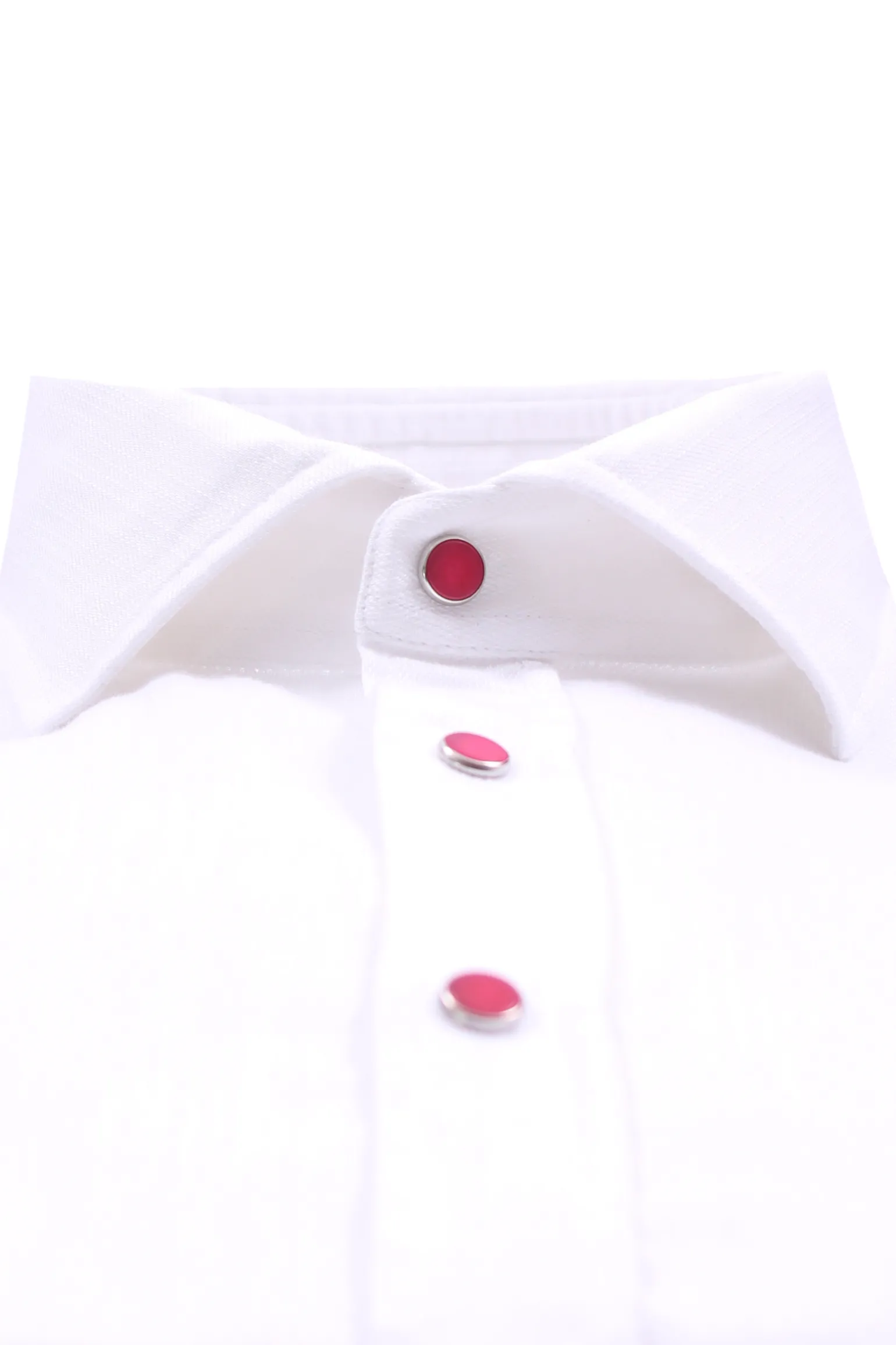 Camicia con bottoni a contrasto