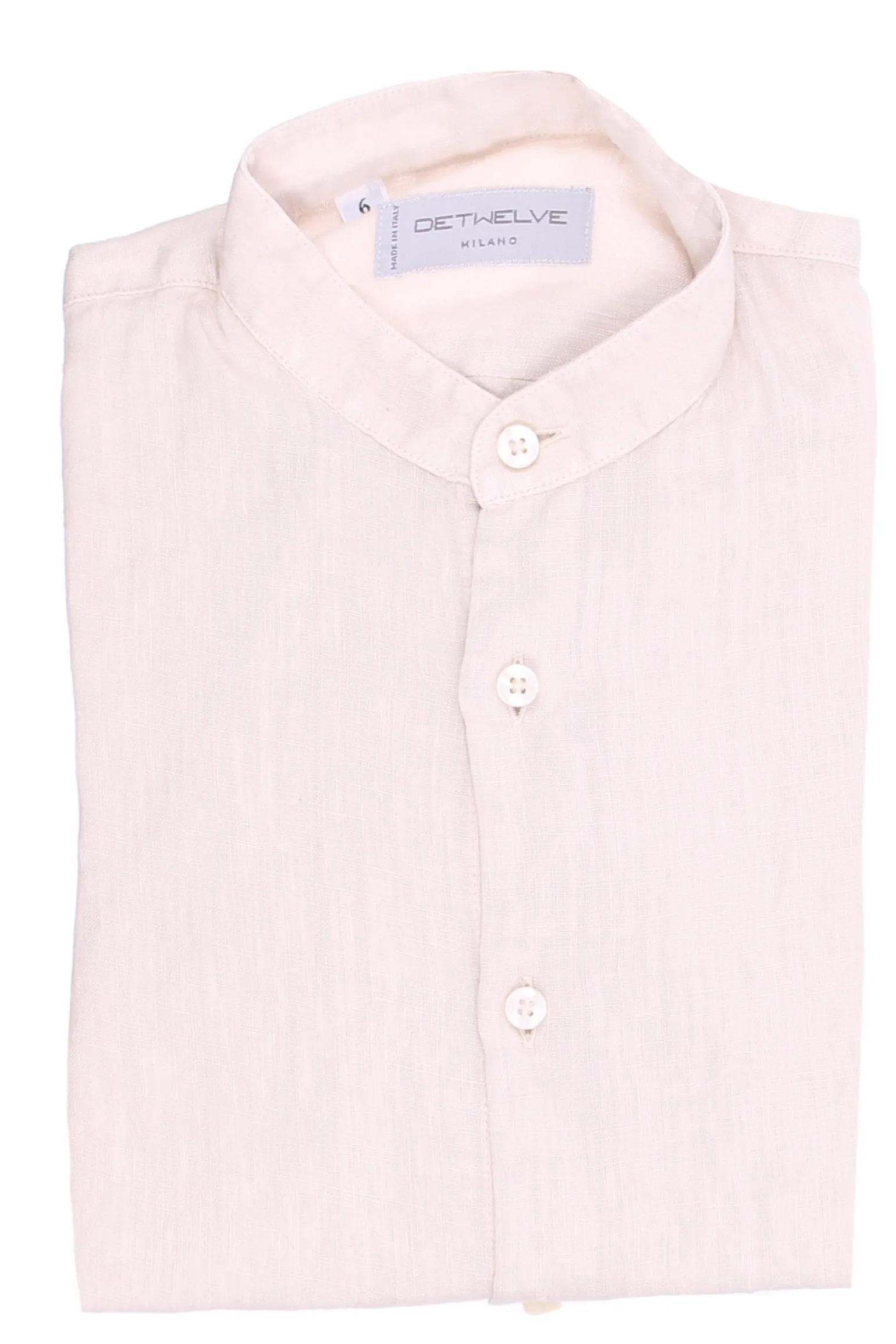 Camicia coreana in lino