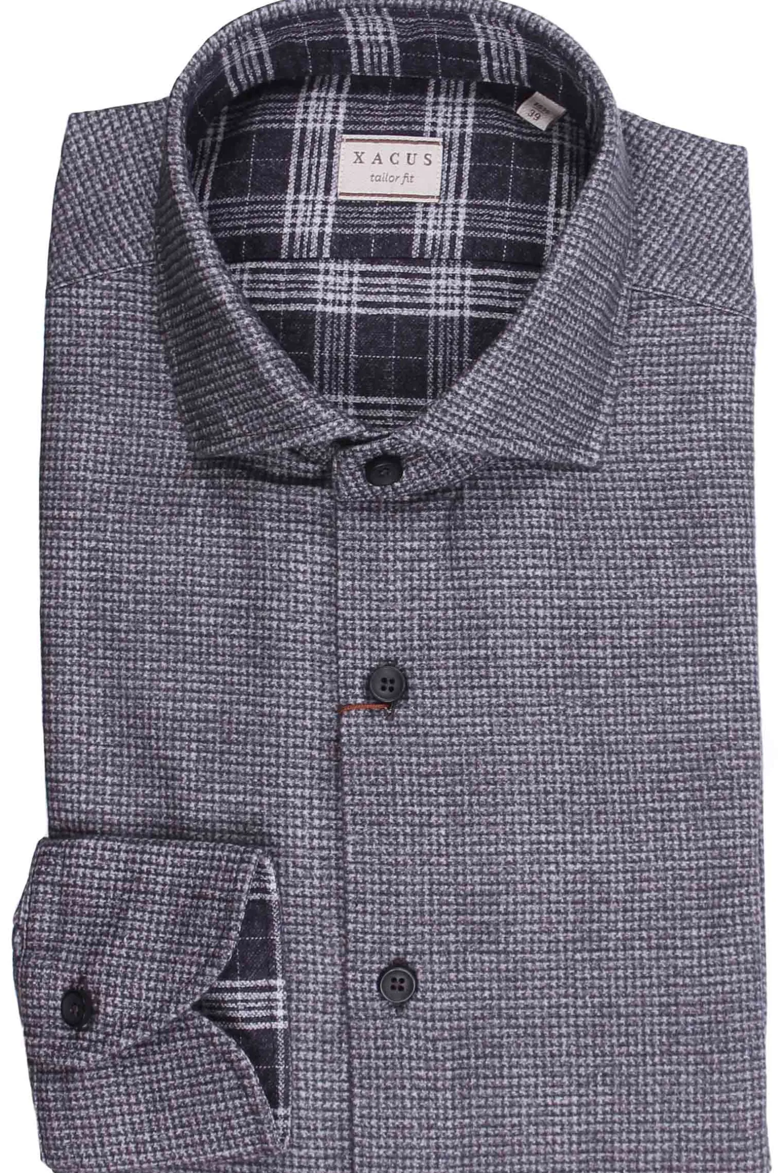 Camicia doppia stampa su fustagno di cotone