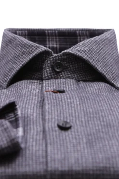 Camicia doppia stampa su fustagno di cotone
