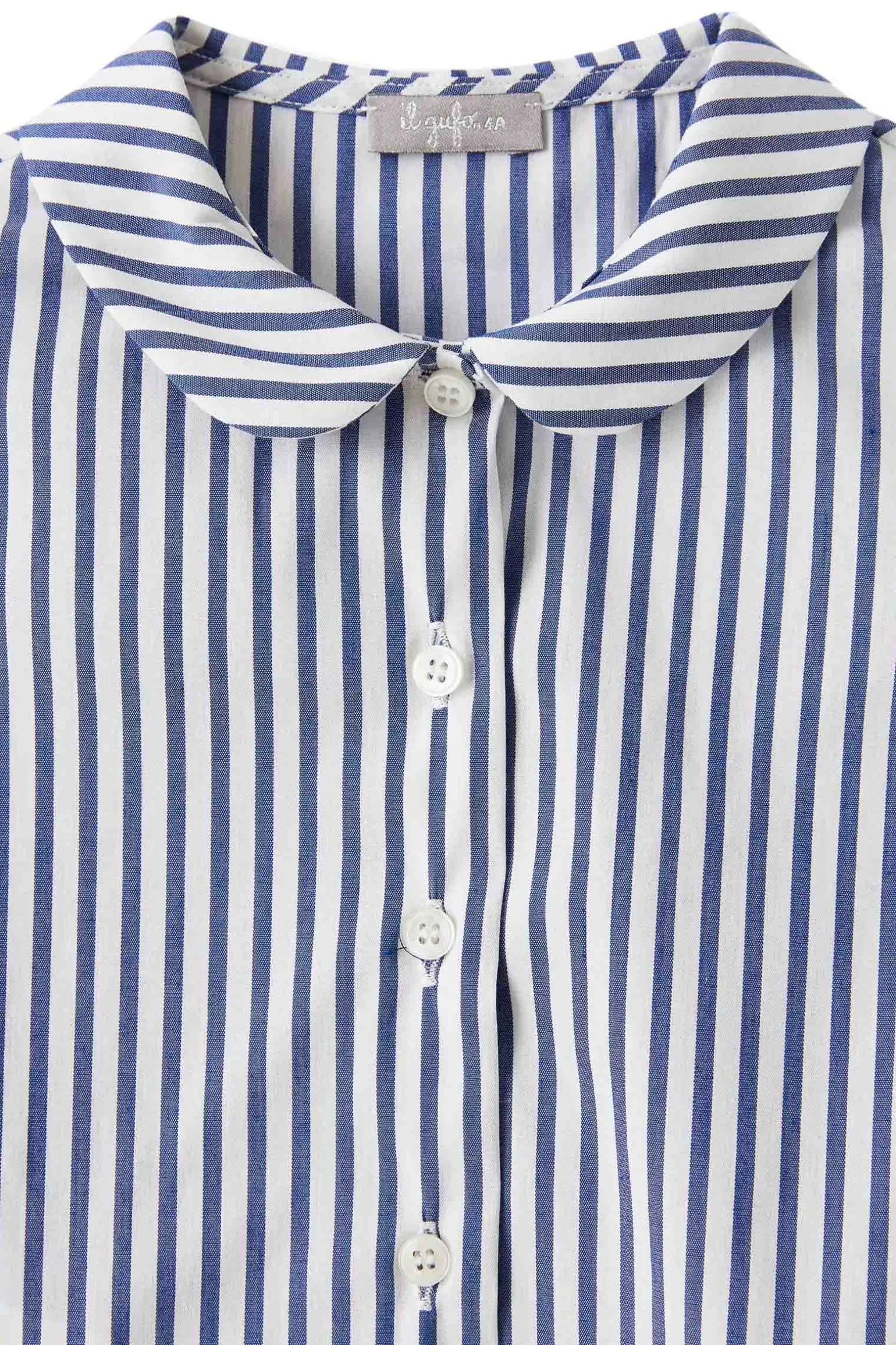 Camicia giromanica rigata