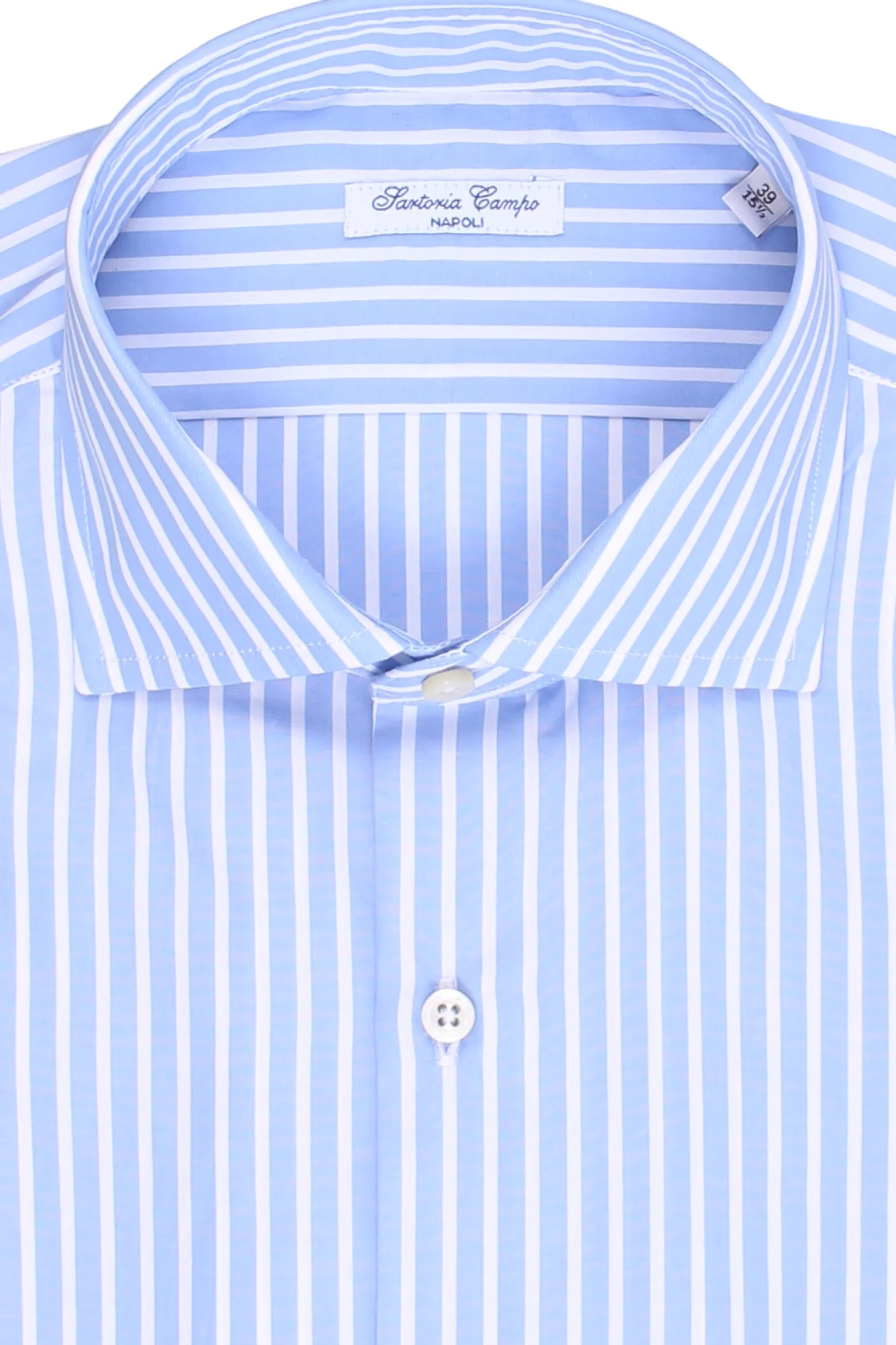 camicia in cotone a righe