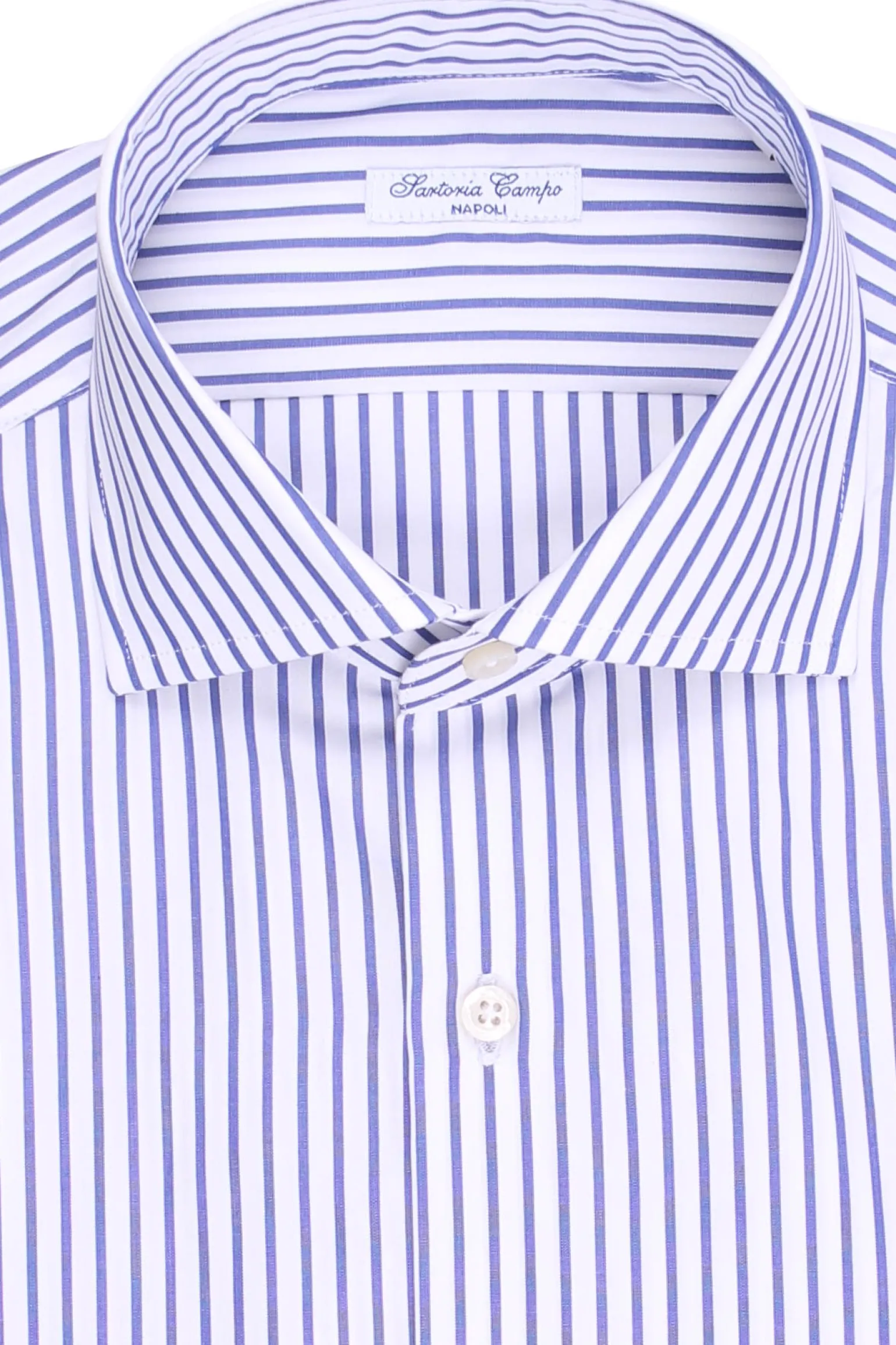 camicia in cotone a righe