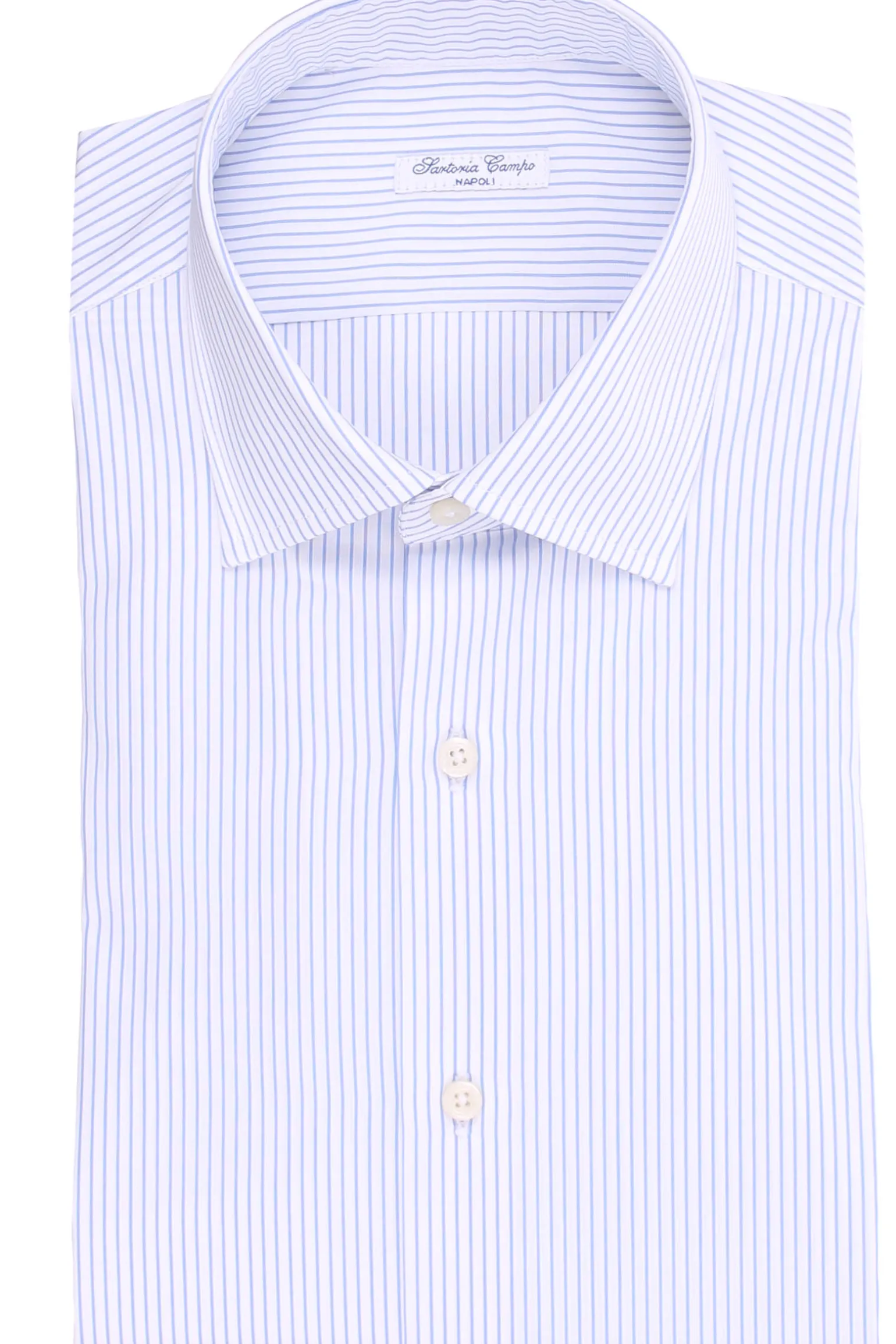 camicia in cotone a righe