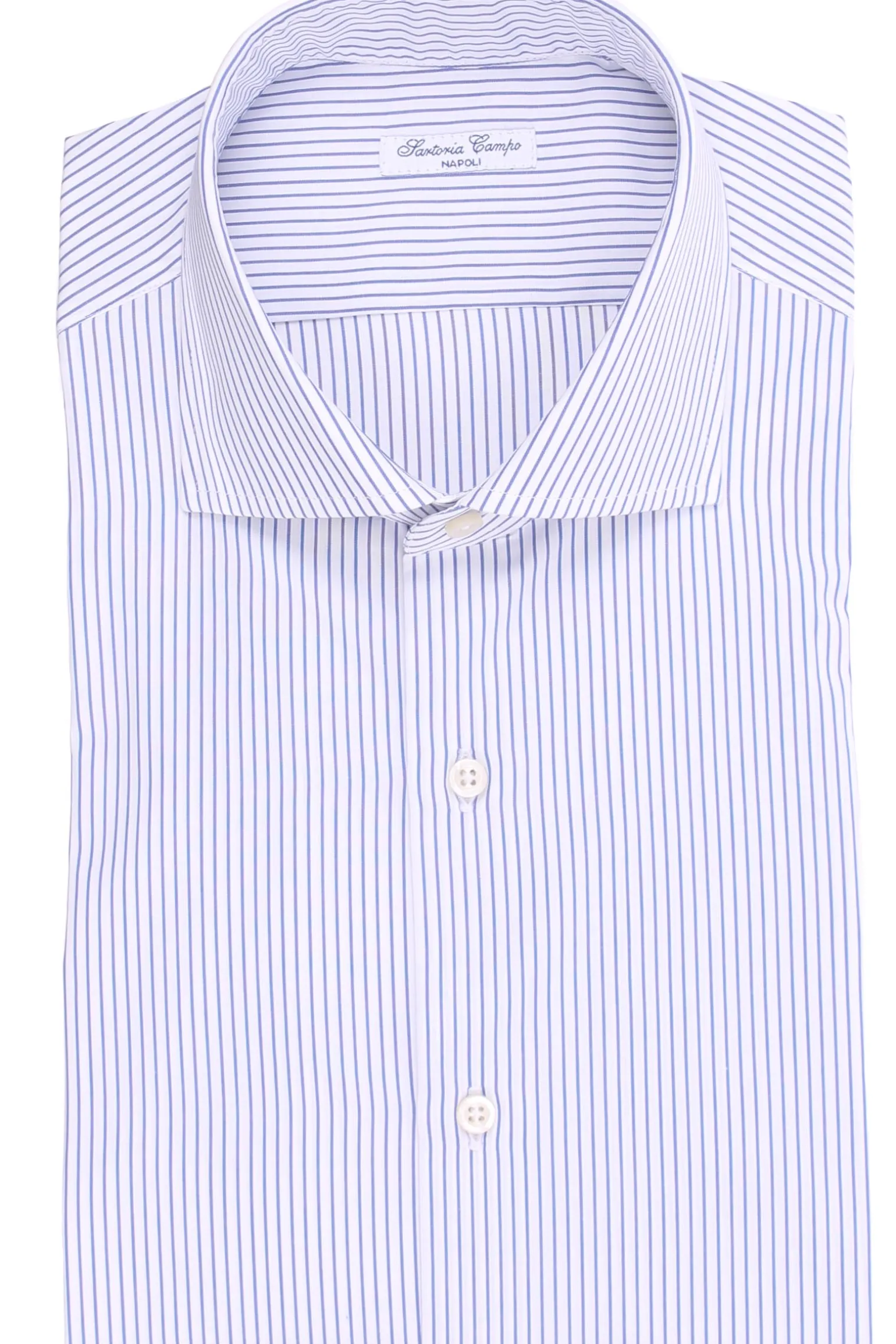 camicia in cotone a righe