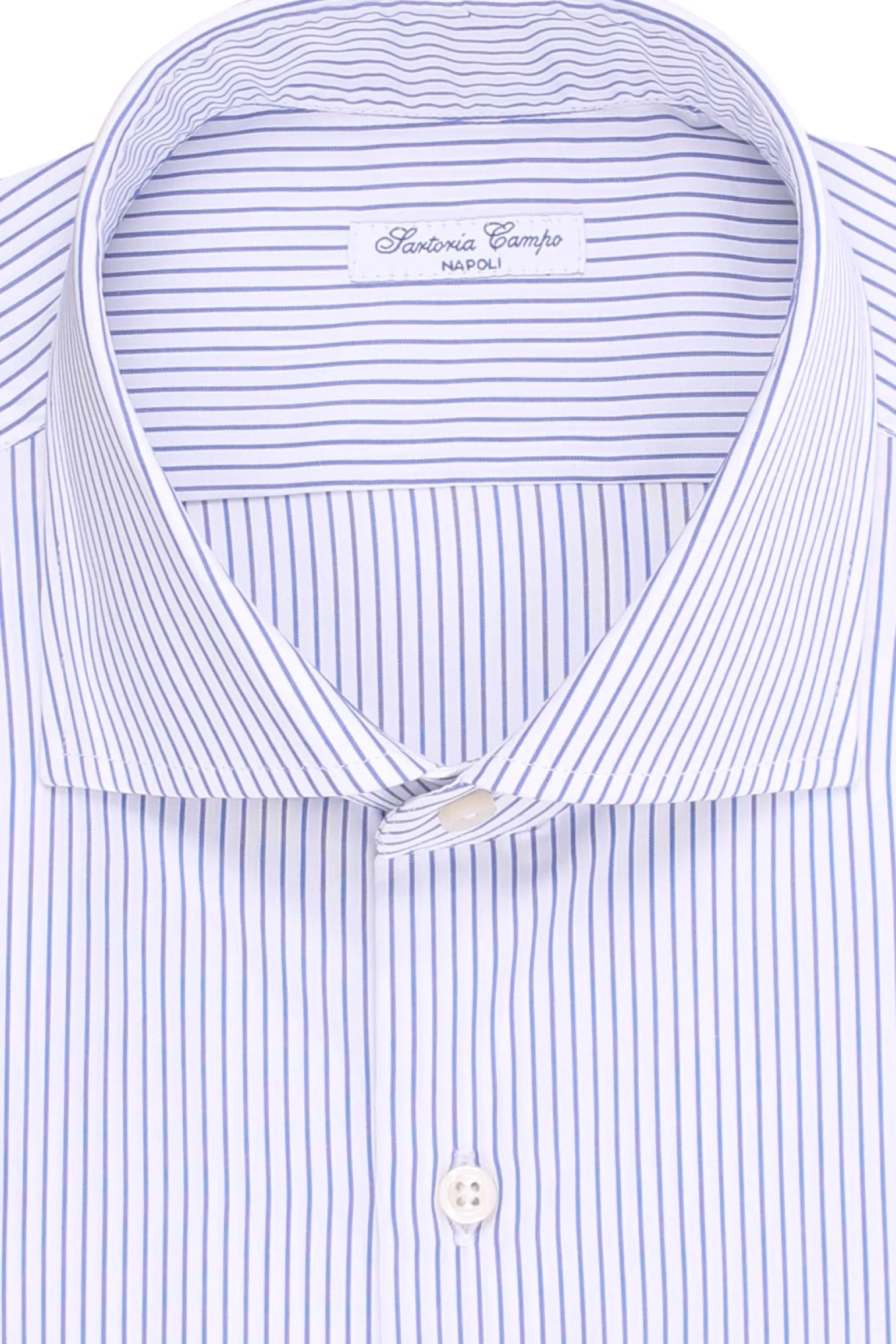 camicia in cotone a righe
