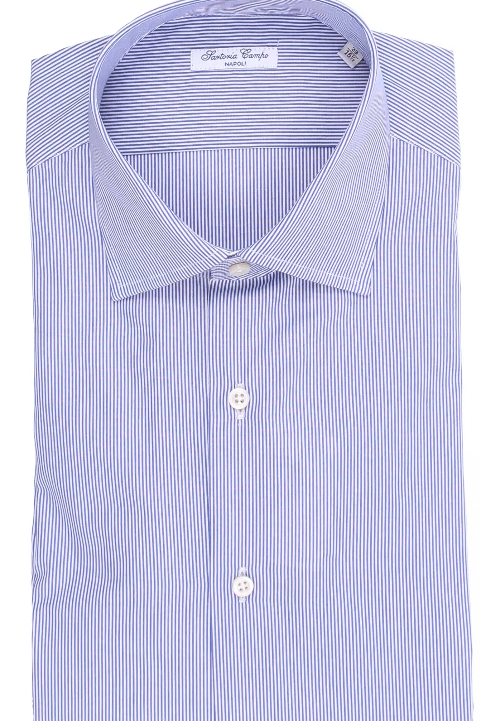 camicia in cotone a righe