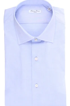 camicia in cotone a righe