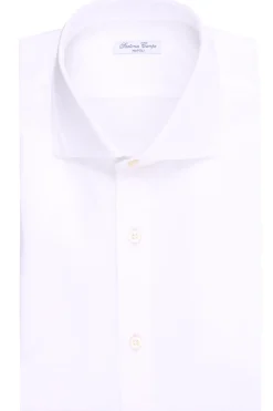 camicia in cotone giro inglese