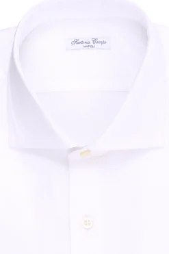 camicia in cotone giro inglese