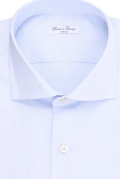 camicia in cotone giro inglese
