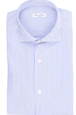 camicia in cotone seersucker