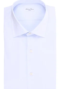 camicia in cotone twill