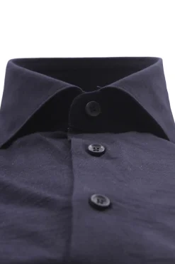 Camicia in jersey di lana