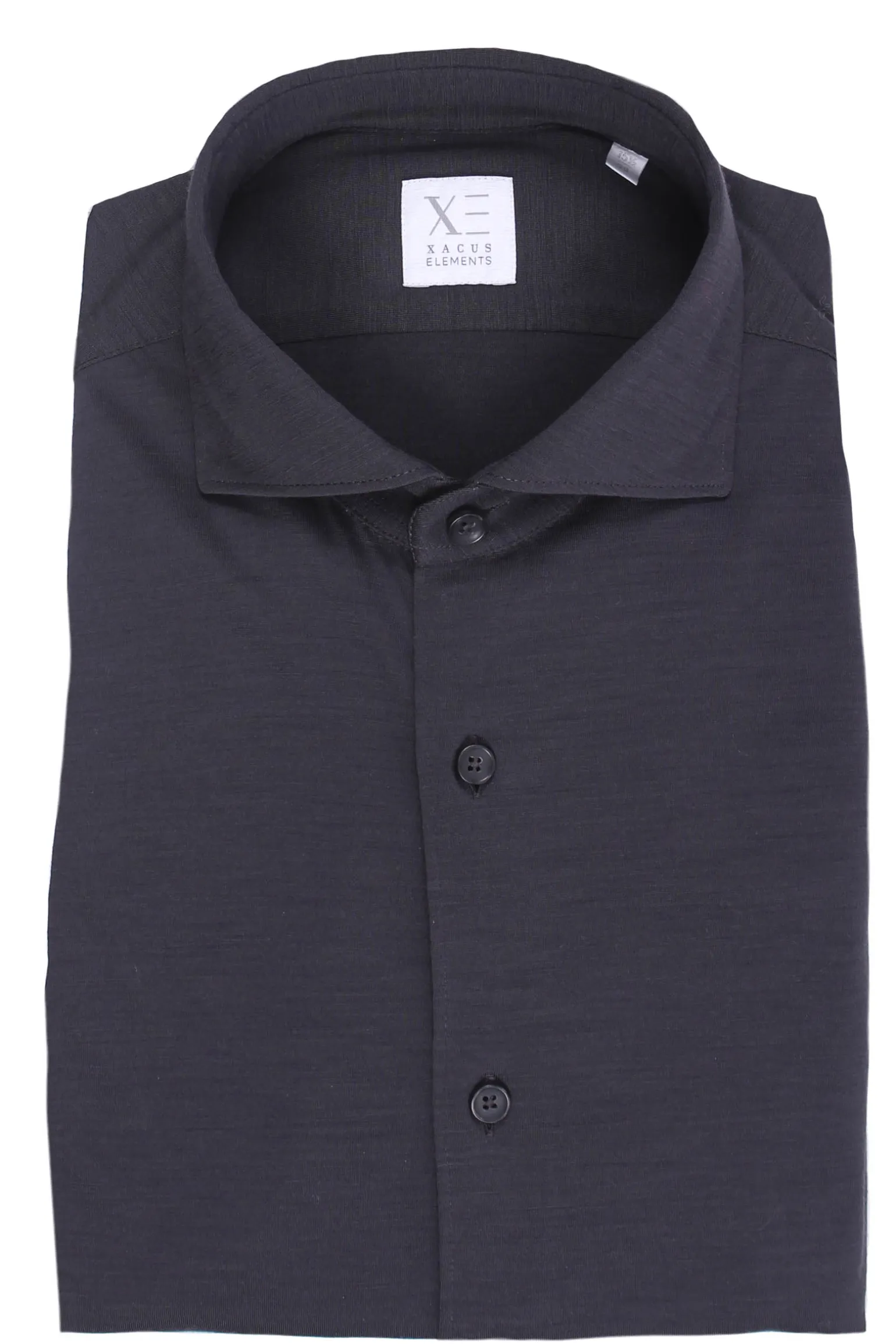 Camicia in jersey di lana