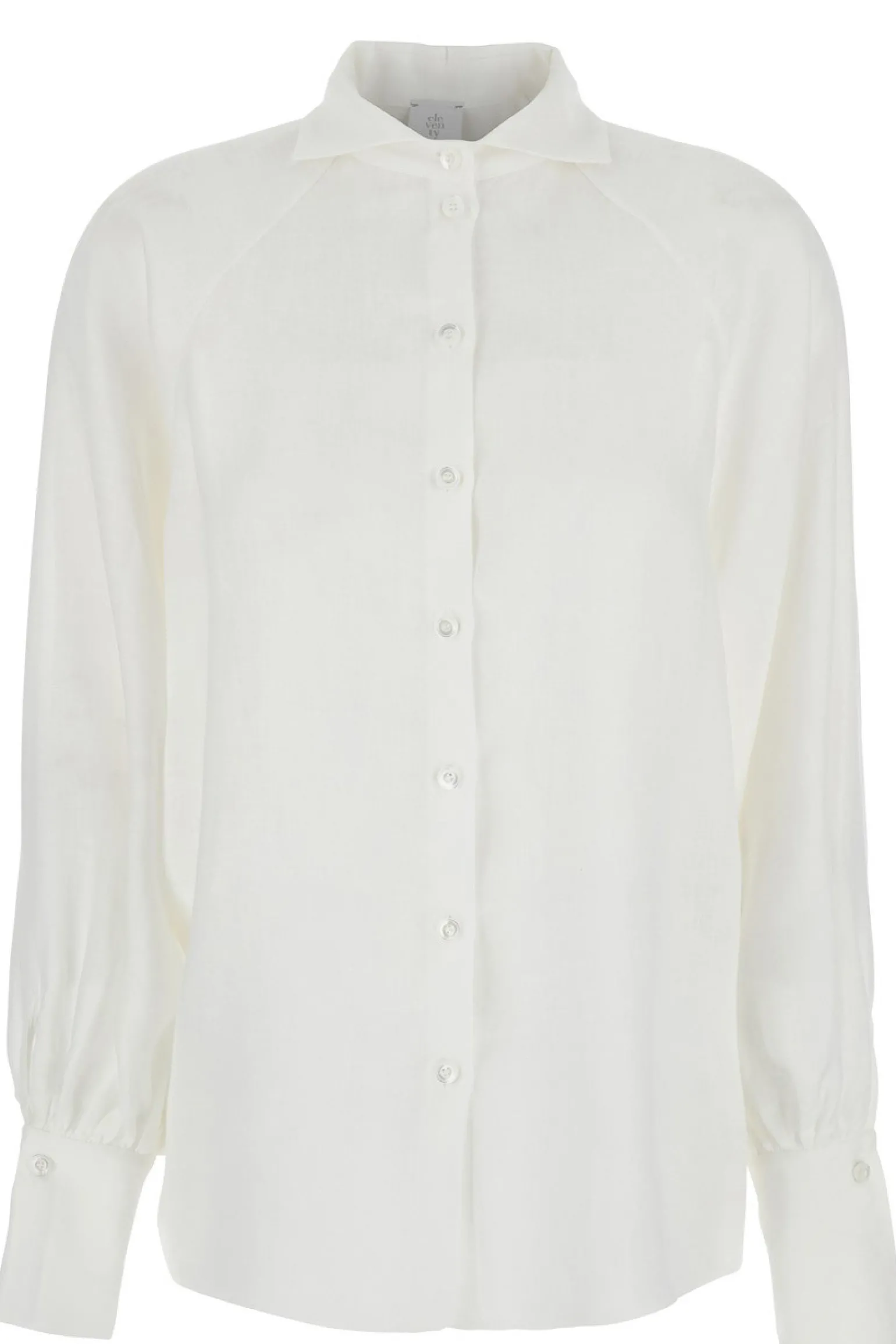 Camicia in lino manica raglan