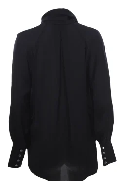 Camicia in seta con sciarpa