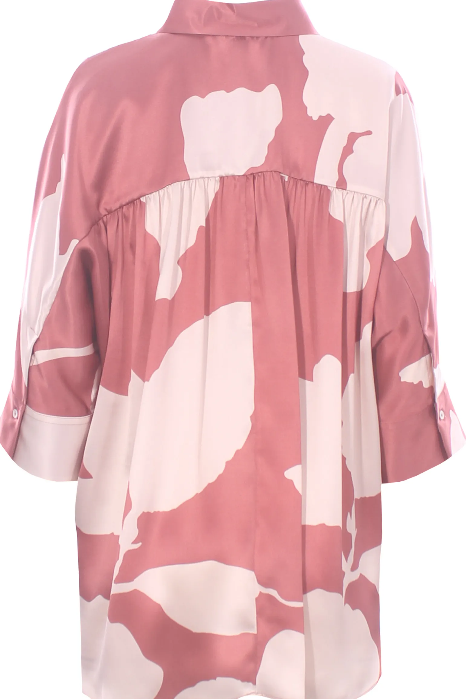 Camicia in seta stampata