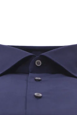 camicia in zephir di cotone